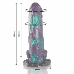 Comprar EPIC - BASILISK DILDO DOBLE PLACER ESCAMOSO TAMAÑO GRANDE al mejor precio - Envíos Discretos