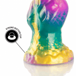 Comprar EPIC - IRIS DILDO CON TESTÍCULOS ARCOÍRIS DE PLACER al mejor precio - Envíos Discretos