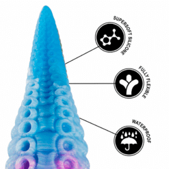 Comprar EPIC - PHORCYS DILDO TENTÁCULO AZUL TAMAÑO GRANDE al mejor precio - Envíos Discretos