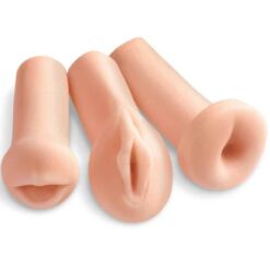 Comprar EXTREME TOYZ - ALL 3 HOLES KIT 3 MASTURBADORES al mejor precio - Envíos Discretos