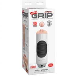 Comprar EXTREME TOYZ - PIPEDREAM MEGA GRIP VAGINA MASTURBADOR VIBRADOR al mejor precio - Envíos Discretos