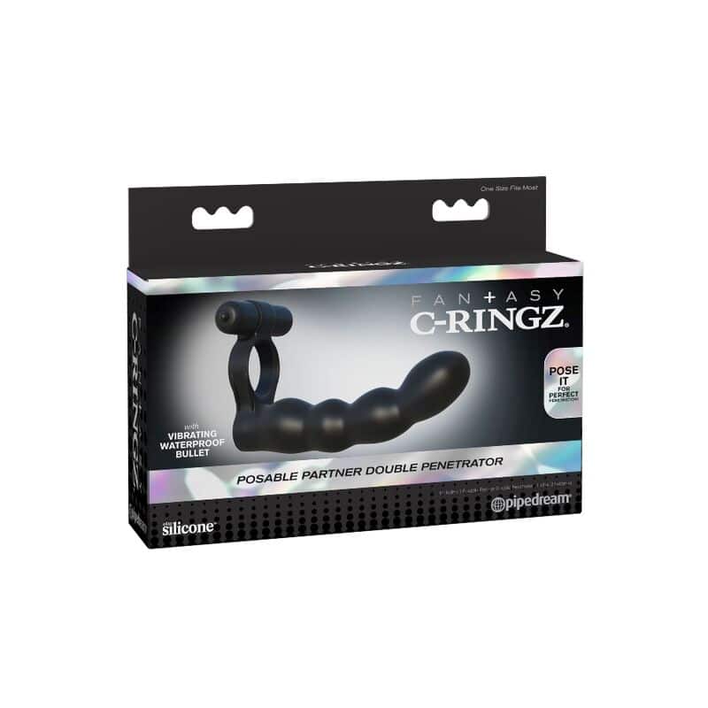 FANTASY C-RINGZ - ANILLO DOBLE PENETRACION POSABLE - piKanteo | Despierta tu lado más piKante Comprar FANTASY C-RINGZ - ANILLO DOBLE PENETRACION POSABLE al mejor precio - Envíos Discretos