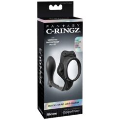 Comprar FANTASY C-RINGZ - ROCK HARD ANILLO POTENCIADOR CON PLUG ANAL al mejor precio - Envíos Discretos