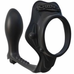 Comprar FANTASY C-RINGZ - ROCK HARD ANILLO POTENCIADOR CON PLUG ANAL al mejor precio - Envíos Discretos