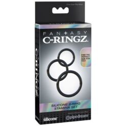 Comprar FANTASY C-RINGZ - SET ANILLAS SILICONA STAMINA al mejor precio - Envíos Discretos