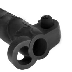 Comprar FANTASY X- TENSIONS - EXTENSION PARA EL PENE CON VIBRADOR REAL FEEL 2 NEGRO al mejor precio - Envíos Discretos
