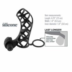 Comprar FANTASY X- TENSIONS - FUNDA PARA EL PENE DE SILICONA CON VIBRADOR al mejor precio - Envíos Discretos