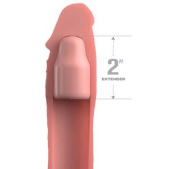 Comprar FANTASY X- TENSIONS - PIPEDREAMS SLEEVE 20,32 CM + 5,00 CM INCH PLUG SKIN al mejor precio - Envíos Discretos