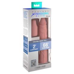Comprar FANTASY X- TENSIONS - PIPEDREAMS SLEEVE 20,32 CM + 5,00 CM INCH PLUG SKIN al mejor precio - Envíos Discretos
