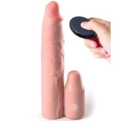 Comprar FANTASY X- TENSIONS - PIPEDREAMS SLEEVE 22,86 CM + 7,62 CM PLUG REMOTE SKIN al mejor precio - Envíos Discretos
