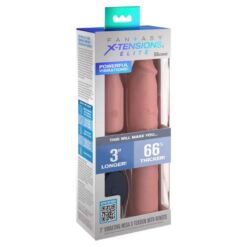 Comprar FANTASY X- TENSIONS - PIPEDREAMS SLEEVE 22,86 CM + 7,62 CM PLUG REMOTE SKIN al mejor precio - Envíos Discretos