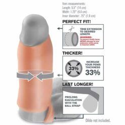 Comprar FANTASY X- TENSIONS - REAL FEEL EXTENSION DE PENE M al mejor precio - Envíos Discretos