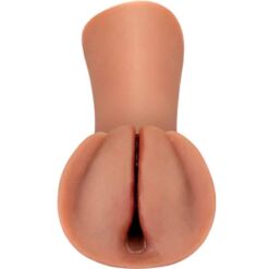 Comprar FETISH FANTASY EXTREME - MASTURBADOR MASCULINO SILICONA SLIPPERY SLIT CARAMELO al mejor precio - Envíos Discretos