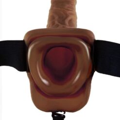 Comprar FETISH FANTASY SERIES - 9 ARNÉS CON TESTÍCULOS HUECO MAN 22.9 CM MARRÓN al mejor precio - Envíos Discretos
