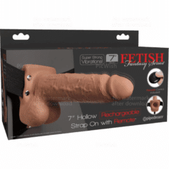 Comprar FETISH FANTASY SERIES - ARNÉS AJUSTABLE PENE REALÍSTICO CON TESTÍCULOS RECARGABLE Y VIBRADOR 17.8 CM al mejor precio - Envíos Discretos