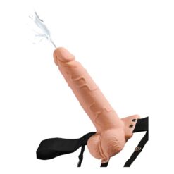 Comprar FETISH FANTASY SERIES - ARNÉS AJUSTABLE PENE REALÍSTICO CON TESTÍCULOS SQUIRTING 19 CM al mejor precio - Envíos Discretos