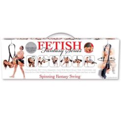 Comprar FETISH FANTASY SERIES - COLUMPIO VUELTAS FANTASY NEGRO al mejor precio - Envíos Discretos
