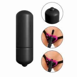 Comprar FETISH FANTASY SERIES - SET DE ARNÉS VIBRADOR LILA al mejor precio - Envíos Discretos
