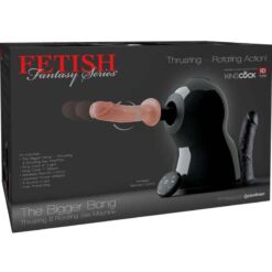 Comprar FETISH FANTASY SERIES - SEX MACHINE BIGGER BANG ROTACION Y EMPUJE al mejor precio - Envíos Discretos
