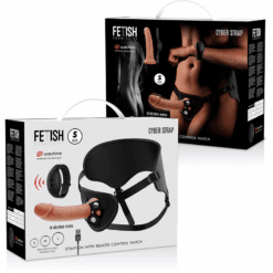 Comprar FETISH SUBMISSIVE CYBER STRAP - ARNÉS CON DILDO CONTROL REMOTO TECNOLOGÍA WATCHME S al mejor precio - Envíos Discretos