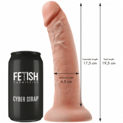 Comprar FETISH SUBMISSIVE CYBER STRAP - ARNÉS CON DILDO Y BALA CONTROL REMOTO TECNOLOGÍA WATCHME M al mejor precio - Envíos Discretos