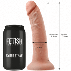 Comprar FETISH SUBMISSIVE CYBER STRAP - ARNÉS CON DILDO Y BALA CONTROL REMOTO TECNOLOGÍA WATCHME S al mejor precio - Envíos Discretos