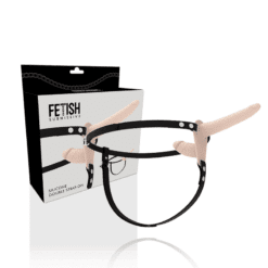 Comprar FETISH SUBMISSIVE HARNESS - DOBLE PENETRACIÓN FLESH al mejor precio - Envíos Discretos