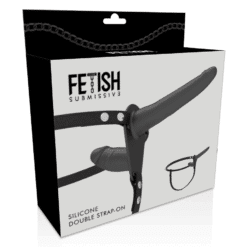 Comprar FETISH SUBMISSIVE HARNESS - DOBLE PENETRACIÓN NEGRO al mejor precio - Envíos Discretos