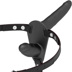 Comprar FETISH SUBMISSIVE HARNESS - DOBLE PENETRACIÓN NEGRO al mejor precio - Envíos Discretos
