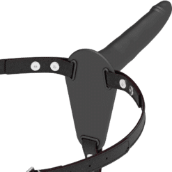Comprar FETISH SUBMISSIVE HARNESS - SILICONA NEGRO 15 CM al mejor precio - Envíos Discretos