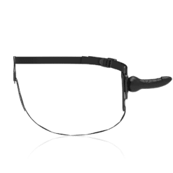 Comprar FETISH SUBMISSIVE HARNESS - SILICONA NEGRO REALISTIC 16 CM al mejor precio - Envíos Discretos