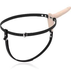 Comprar FETISH SUBMISSIVE HARNESS - VIBRADOR SILICONA FLESH 15 CM al mejor precio - Envíos Discretos