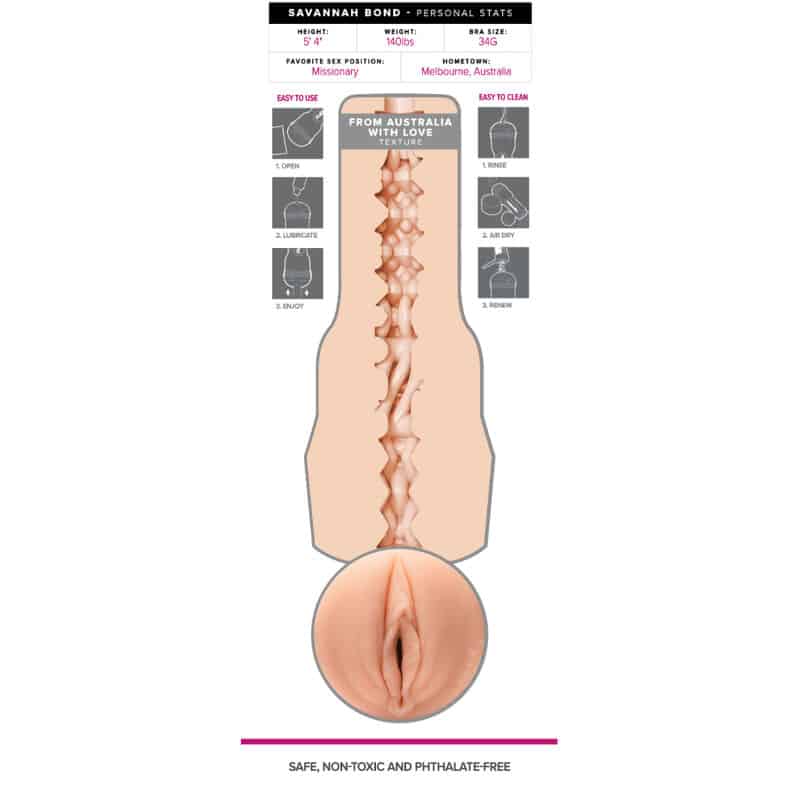 FLESHLIGHT GIRLS - SAVANNAH BOND VAGINA - piKanteo | Despierta tu lado más piKante Comprar FLESHLIGHT GIRLS - SAVANNAH BOND VAGINA al mejor precio - Envíos Discretos
