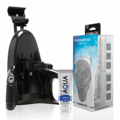 Comprar FLESHLIGHT - GO MASTURBADOR TORQUE ICE + UNIVERSAL LAUNCH + LUBRICANTE AQUA QUALITY 50 ML al mejor precio - Envíos Discretos