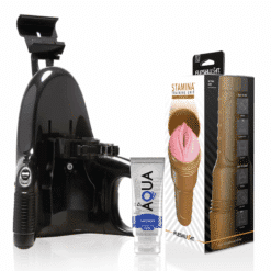Comprar FLESHLIGHT - PINK LADY STAMINA TRAINING UNIT + UNIVERSAL LAUNCH + LUBRICANTE AQUA QUALITY 50 ML al mejor precio - Envíos Discretos