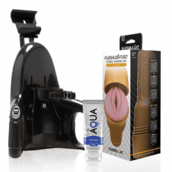 Comprar FLESHLIGHT - STAMINA GO TRAINING UNIT LADY + UNIVERSAL LAUNCH + LUBRICANTE AQUA QUALITY 50 ML al mejor precio - Envíos Discretos