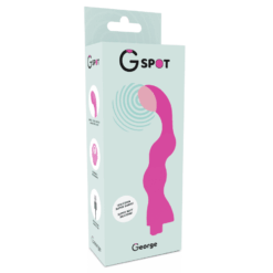 Comprar G-SPOT - GEORGE VIBRADOR PUNTO G ROSA CHICLE al mejor precio - Envíos Discretos