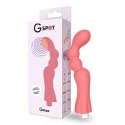 Comprar G-SPOT - GOHAN VIBRADOR PUNTO G LIGHT RED al mejor precio - Envíos Discretos