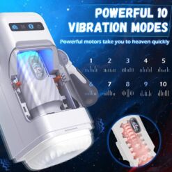 Comprar GAME CUP - MASTURBADOR MASCULINO CON VIBRACIÓN Y FUNCIÓN CALOR CON SOPORTE PARA MàVILES - NEGRO al mejor precio - Envíos Discretos
