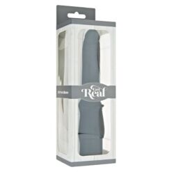 Comprar GET REAL - CLASSIC SMOOTH VIBRADOR NEGRO al mejor precio - Envíos Discretos
