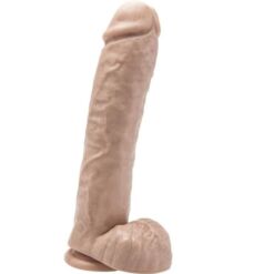Comprar GET REAL - DILDO 28 CM CON TESTÍCULOS NATURAL al mejor precio - Envíos Discretos