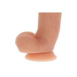 Comprar GET REAL - DILDO SILICONA 18 CM CON TESTÍCULOS NATURAL al mejor precio - Envíos Discretos