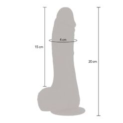 Comprar GET REAL - DILDO VIBRADOR ROTADOR UP&DOWN NATURAL al mejor precio - Envíos Discretos
