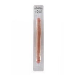 Comprar GET REAL - DOBLE DONG 35 CM NATURAL al mejor precio - Envíos Discretos