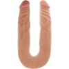 Comprar GET REAL - DOBLE DONG 35 CM NATURAL al mejor precio - Envíos Discretos