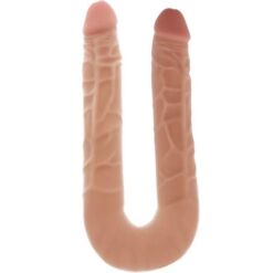 Comprar GET REAL - DOBLE DONG 40 CM NATURAL al mejor precio - Envíos Discretos