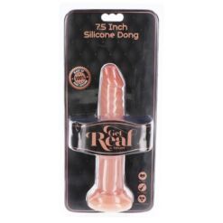 Comprar GET REAL - DONG SILICONA 19 CM NATURAL al mejor precio - Envíos Discretos