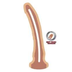 Comprar GET REAL - DUAL DENSITY DONG 20,5 CM NATURAL al mejor precio - Envíos Discretos