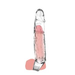 Comprar GET REAL - EXTENSION LARGO 19 CM TRANSPARENTE al mejor precio - Envíos Discretos