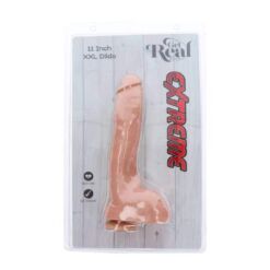 Comprar GET REAL - EXTREME XXL DILDO 28 CM NATURAL al mejor precio - Envíos Discretos